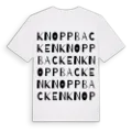 Knoppbacken ordlek t-shirt