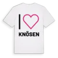 Jag älskar Knösen t-shirt stort tryck