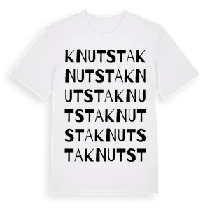 Knutsta ordlek t-shirt – ekologisk bomull t-shirt från Pinshirt