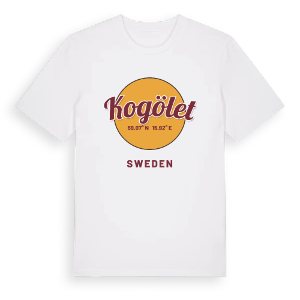 Kogölet cirkel t-shirt – ekologisk bomull t-shirt från Pinshirt