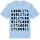 Blue Soul t-shirt med Kogölet ordlek t-shirt