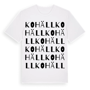 Kohäll ordlek t-shirt – ekologisk bomull t-shirt från Pinshirt
