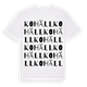 Kohäll ordlek t-shirt