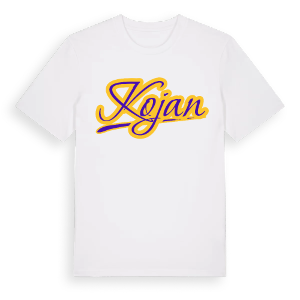 Kojan baseball t-shirt – ekologisk bomull t-shirt från Pinshirt