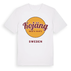 Kojäng cirkel t-shirt – ekologisk bomull t-shirt från Pinshirt