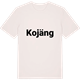 Vintage White t-shirt med Kojäng fetstil t-shirt