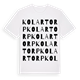 Kolartorp ordlek t-shirt