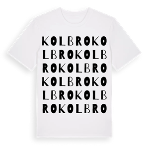 Kolbro ordlek t-shirt – ekologisk bomull t-shirt från Pinshirt