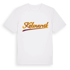 Kolsnarvik baseball t-shirt – ekologisk bomull t-shirt från Pinshirt
