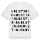 Kolstugan ordlek t-shirt