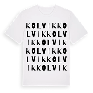Kolvik ordlek t-shirt – ekologisk bomull t-shirt från Pinshirt