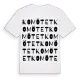Komötet ordlek t-shirt
