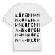 Köpenhamn ordlek t-shirt