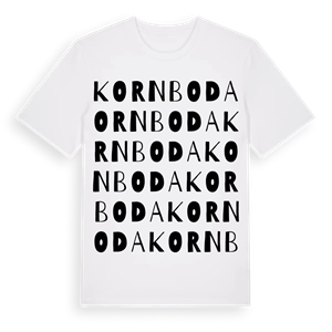 Kornboda ordlek t-shirt – ekologisk bomull t-shirt från Pinshirt