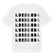 Kornboda ordlek t-shirt