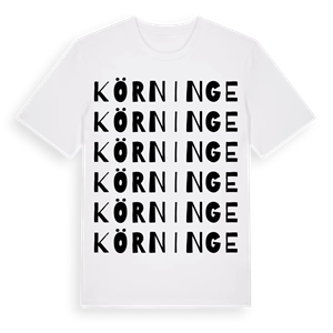 Körninge ordlek t-shirt – ekologisk bomull t-shirt från Pinshirt