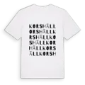 Korshäll ordlek t-shirt