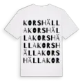 Korshälla ordlek t-shirt