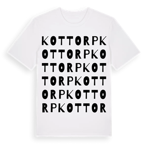 Kottorp ordlek t-shirt – ekologisk bomull t-shirt från Pinshirt