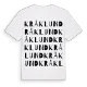 Kråklund ordlek t-shirt