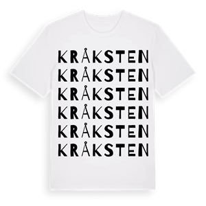 Kråksten ordlek t-shirt – ekologisk bomull t-shirt från Pinshirt