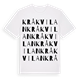 Kråkvilan ordlek t-shirt
