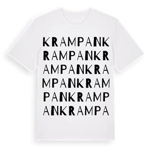 Krampan ordlek t-shirt – ekologisk bomull t-shirt från Pinshirt