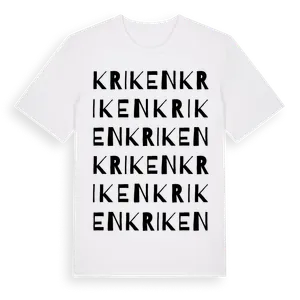 Kriken ordlek t-shirt – ekologisk bomull t-shirt från Pinshirt
