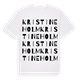 Kristineholm ordlek t-shirt