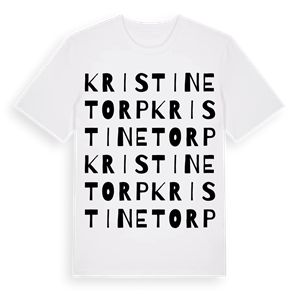 Kristinetorp ordlek t-shirt – ekologisk bomull t-shirt från Pinshirt