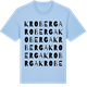 Blue Soul t-shirt med Kroberga ordlek t-shirt