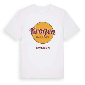 Krogen cirkel t-shirt – ekologisk bomull t-shirt från Pinshirt