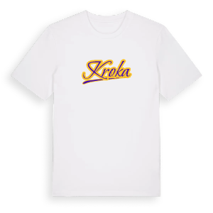 Kroka baseball t-shirt – ekologisk bomull t-shirt från Pinshirt