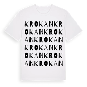 Krokan ordlek t-shirt – ekologisk bomull t-shirt från Pinshirt