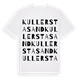 Kullersta sand ordlek t-shirt