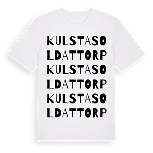 Kulsta soldattorp ordlek t-shirt – ekologisk bomull t-shirt från Pinshirt