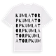 Kumlatorp ordlek t-shirt