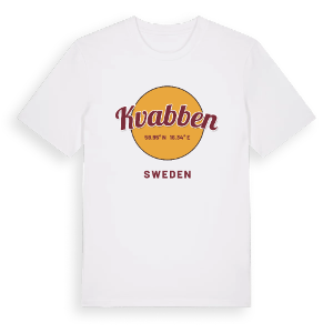 Kvabben cirkel t-shirt – ekologisk bomull t-shirt från Pinshirt