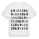 Kvabben ordlek t-shirt