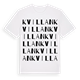 Kvillan ordlek t-shirt