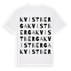 Kvistberga ordlek t-shirt