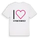Jag älskar Kyrktorpet t-shirt stort tryck