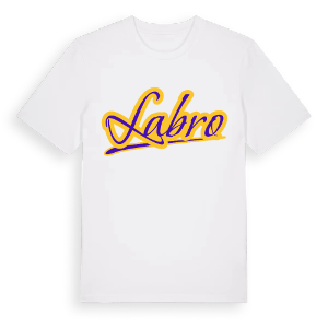 Labro baseball t-shirt – ekologisk bomull t-shirt från Pinshirt