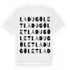 Ladugölet ordlek t-shirt