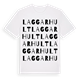 Laggarhult ordlek t-shirt