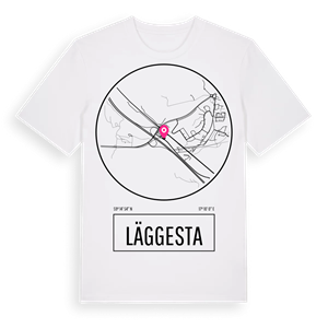 Läggesta t-shirt – ekologisk bomull t-shirt från Pinshirt