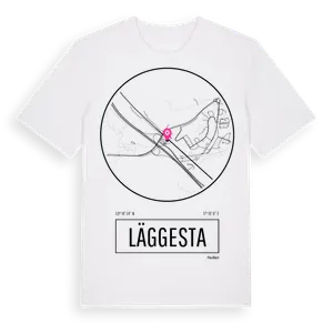 Läggesta t-shirt – ekologisk bomull t-shirt från Pinshirt