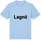 Blue Soul t-shirt med Lagnö fetstil t-shirt