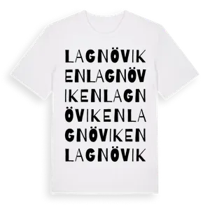 Lagnöviken ordlek t-shirt – ekologisk bomull t-shirt från Pinshirt