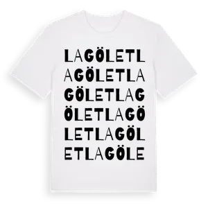 Lagölet ordlek t-shirt – ekologisk bomull t-shirt från Pinshirt